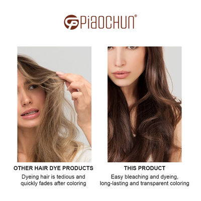 Bequeme professionelle permanente Haarfarbe Pulver 500G Ammoniakfrei für den Salongebrauch