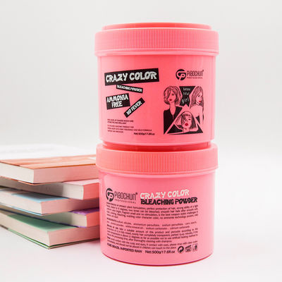 Bequeme professionelle permanente Haarfarbe Pulver 500G Ammoniakfrei für den Salongebrauch