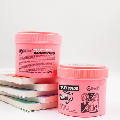 Bequeme professionelle permanente Haarfarbe Pulver 500G Ammoniakfrei für den Salongebrauch
