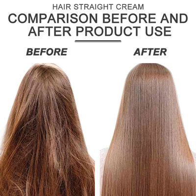 Salon Use Hair Protector Cream For Straightening , Frizz Control Cream Long Lasting
