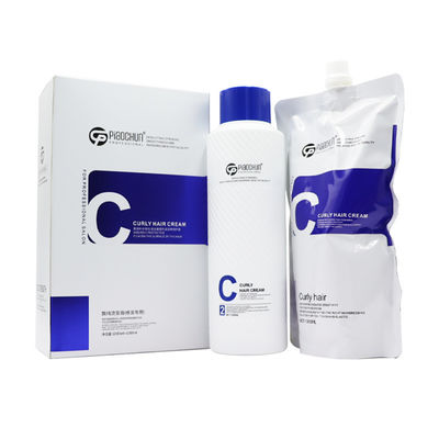 Afro Curly Perm Solution Anti Frizz Cream For Curly Hair Professional Salon Use