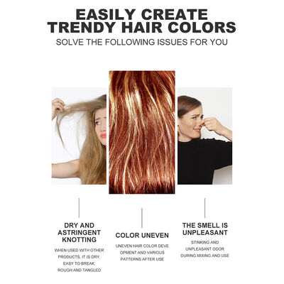 Gentle Formula Cream Developer For Hair Color , Hair Dye 20 Volume Developer