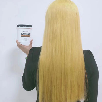 Light Green Professional Bleaching Powder For Hair Color All Hair Types Level 8-9