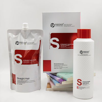 Private Label Anti Frizz Hair Straightening Cream , Hair Balm For Straight Hair