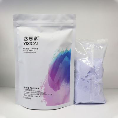500g Salon-Haarverfärber Bleichpulver mit blau-violettem Haarfarbpulver